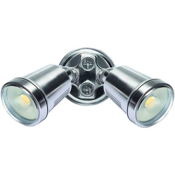 Brilliant Lighting Hunter III LED 2 Light Spotlight -Satin Nickel