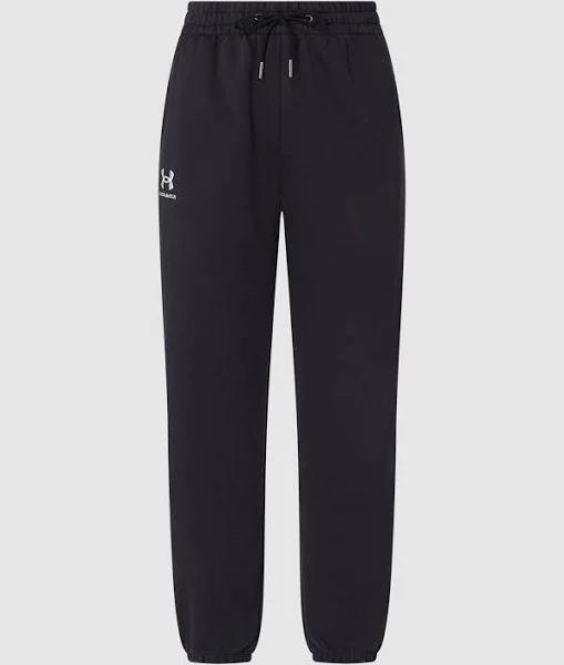 Under Armour Women's Essential Fleece Joggers Black LG