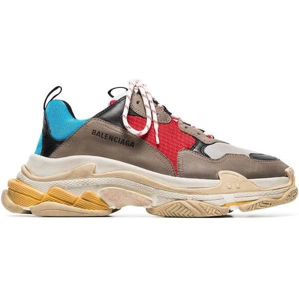 Balenciaga Triple S Grey Red Blue (2018 Reissue)