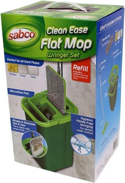 Sabco Clean Ease Flat Mop Wringer Set