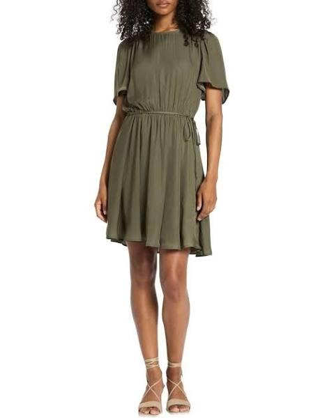 Marcs Kalena Dress in Cactus Green 16