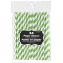 Paper Straws 24 Pack - Royal Blue