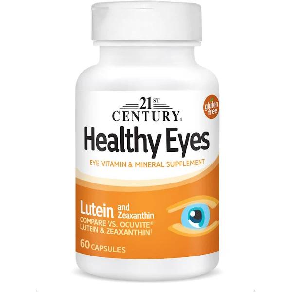 21st Century Healthy Eyes Lutein & Zeaxanthin 60 Capsules