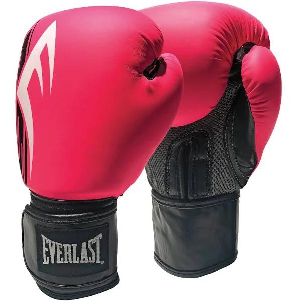 Everlast Pro Style Power Pink/Black Boxing Gloves - 10oz