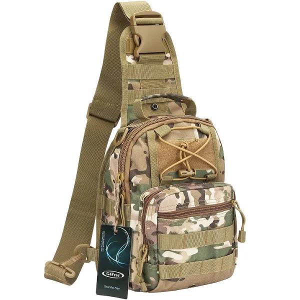 G4Free Outdoor Tactical Backpack,Military Sport Pack Shoulder Backpack For Camping, Hiking, Trekking