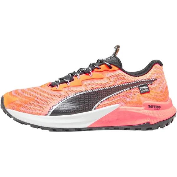 Fast-Trac Nitro 2 Men's Running Shoes in Neon Sun/Clementine/Black, Size 7 by Puma