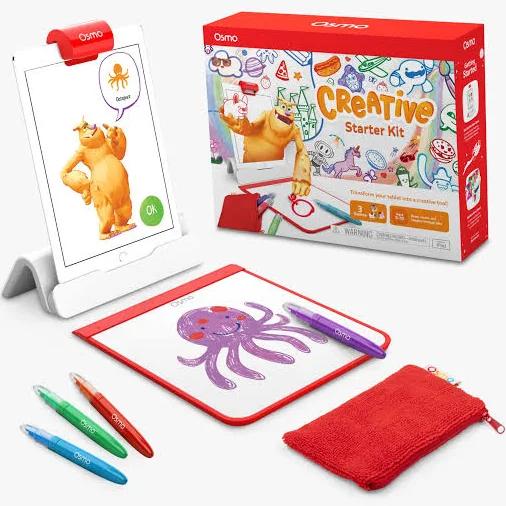 Osmo Creative Starter Kit for iPad - Ages 5-10 (Osmo Base Included)