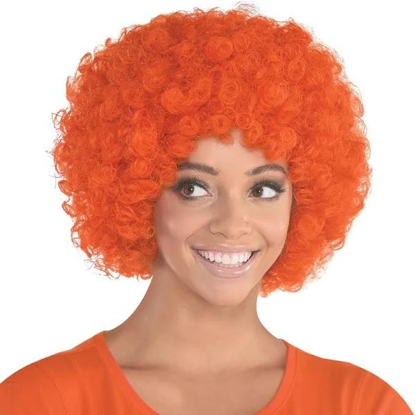 Curly Orange Wig