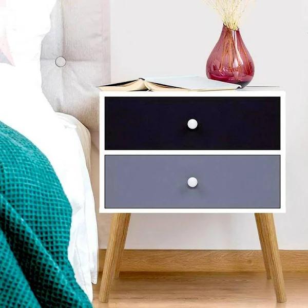 Artiss Bedside Tables Drawers Side Table Nightstand