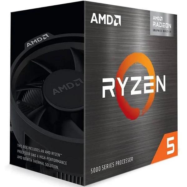 [100-100000252BOX] Ryzen 5 5600G Desktop AM4 CPU, 6-Core/12 Threads with Radeon Graphics