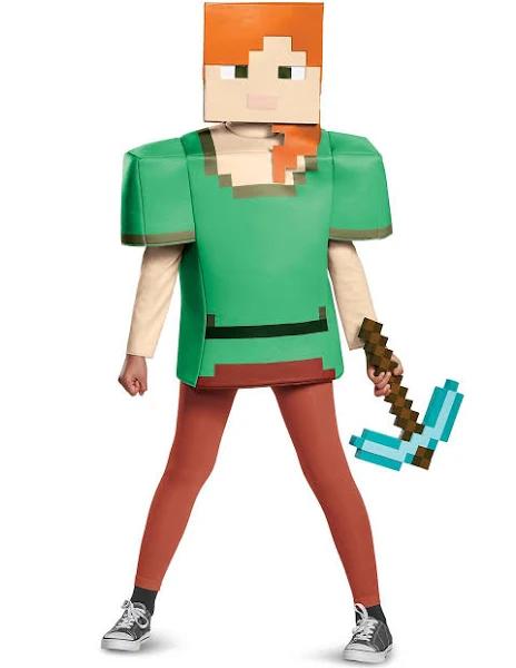 Minecraft Alex Classic Girls Costume