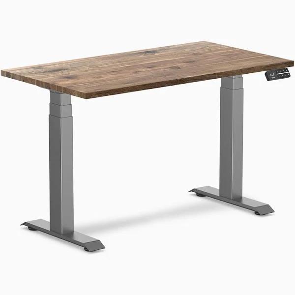 Desky Dual Mini Hardwood Sit Stand Desk