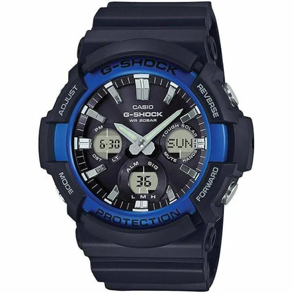 Casio Men's G-Shock AWGM100A-1A Tough Solar Black Resin Sport Watch