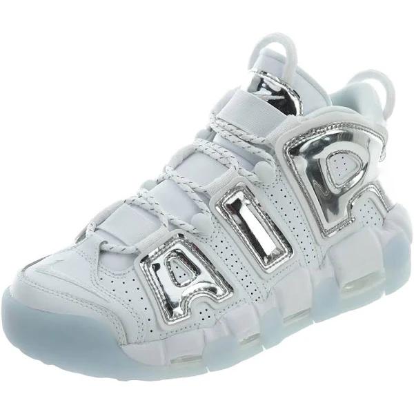 Nike Air More Uptempo Chrome White (Women's)