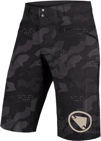 Endura SingleTrack II Shorts - Black Camo / XLarge