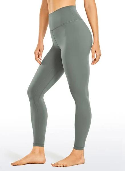 CRZ Yoga Women's Yoga Train High Rise Brushed Nakedfeel Leggings 25'' Grey Sage / XS