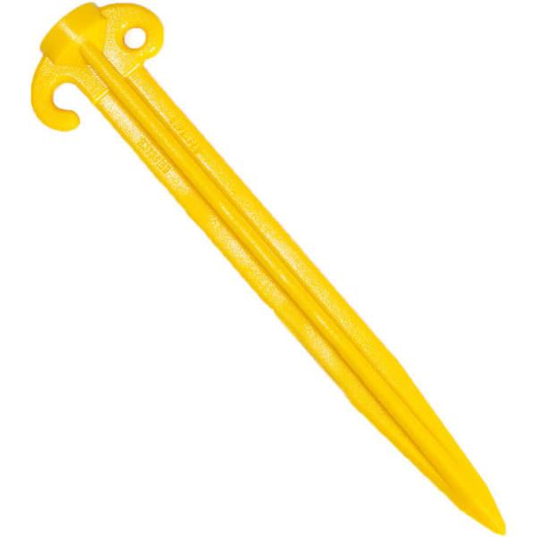 Supa-Peg 225mm Yellow Sand Tent Peg - Polycarbonate