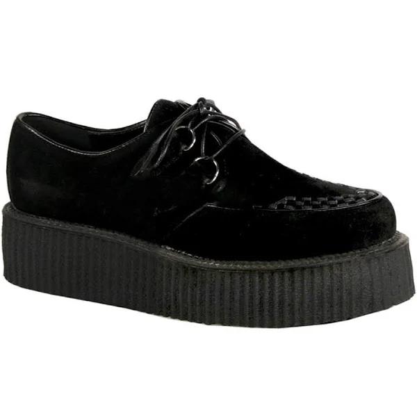 V-CREEPER-502S Black Vegan Suede US 7