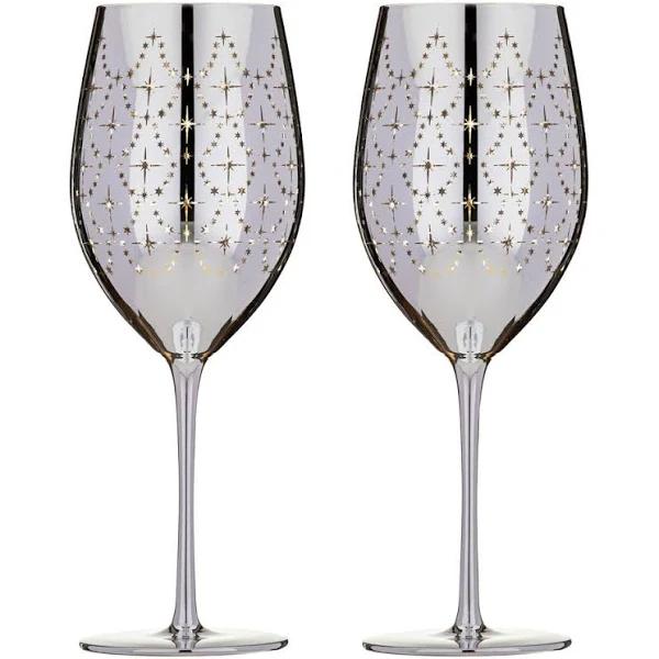 Ladelle Celeste Set of 2 Wine Glasses