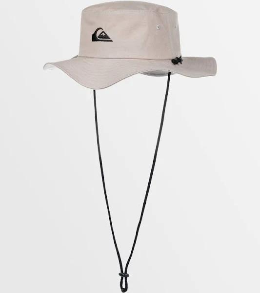 Quiksilver | Mens Bushmaster Safari Boonie Hat - Sleet - Size XXL at Official Quiksilver Store