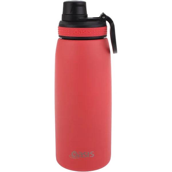 Oasis 780ml Double Wall Insulated Sports Bottle - Coral