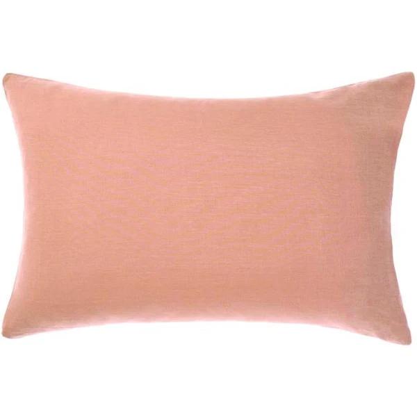 Nimes Clay Standard Pillowcase by Linen-House