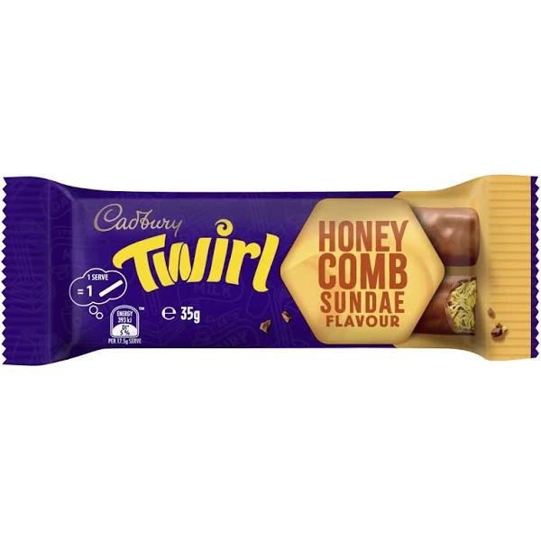 Cadbury Twirl Honeycomb Sundae Bar 35g