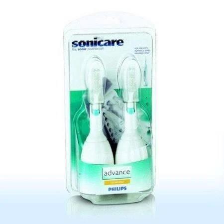 Philips Sonicare Advance (A-Series) Replacement Brush Head, Standard (2-Pack)