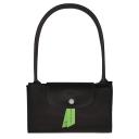 Tote Bag M Le Pliage Green Black Longchamp