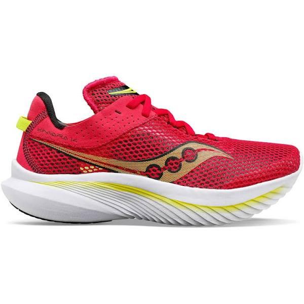 Saucony Kinvara 14 Womens Road Running Shoes - Red Rose - 6.5