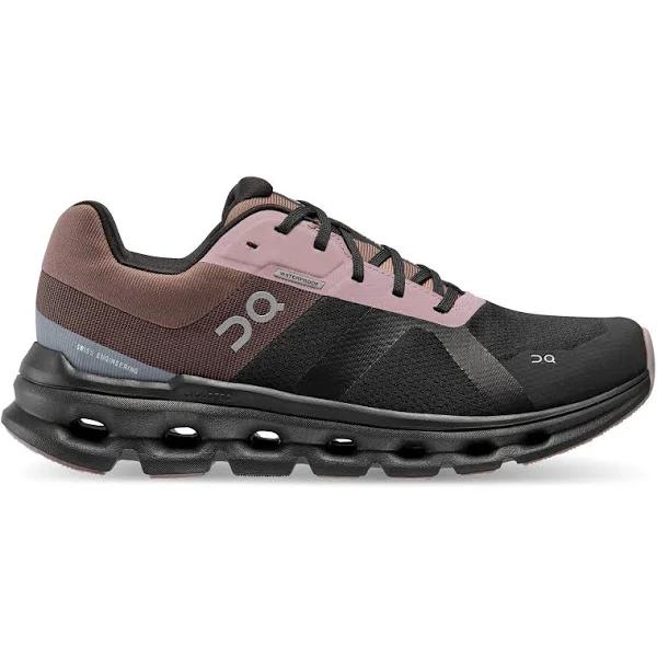 On Running Cloudrunner Waterproof Running Shoes Black Pink Women - 37