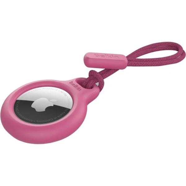 Belkin Secure Holder With Strap For Airtag - Pink (F8W974BTPNK)