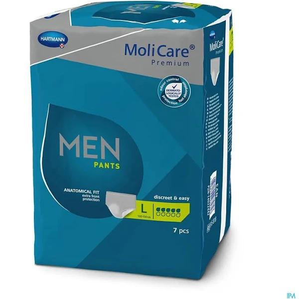 MoliCare Premium Men Pants 5 Drops Large 7 Pack