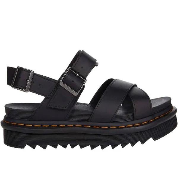 Dr. Martens Black Voss II Hydro Sandals