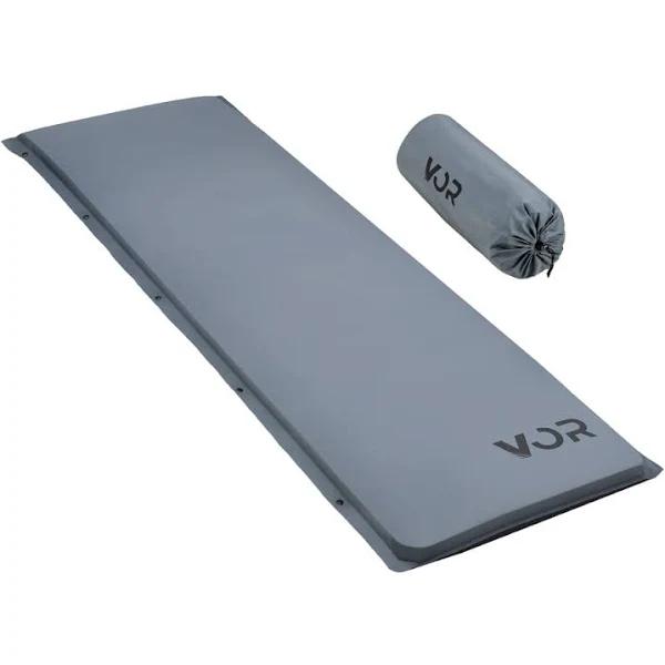 VOR Self Inflating Mattress 10cm Sleeping Mat Camping Hiking Air Bed Single