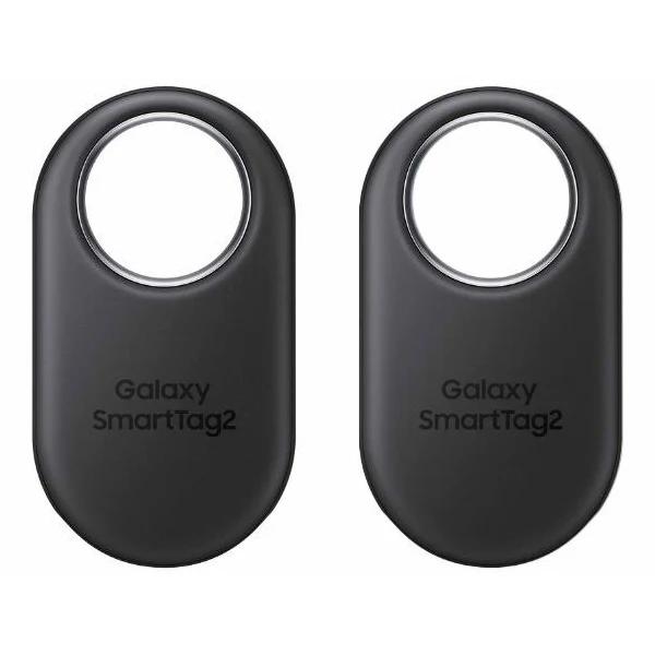 Official Samsung Black SmartTag2 Bluetooth Compatible Trackers - 2 Pack