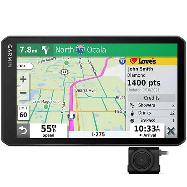 Garmin dezl LGV710 7" GPS Truck Nav w/ BC 50 Backup Cam