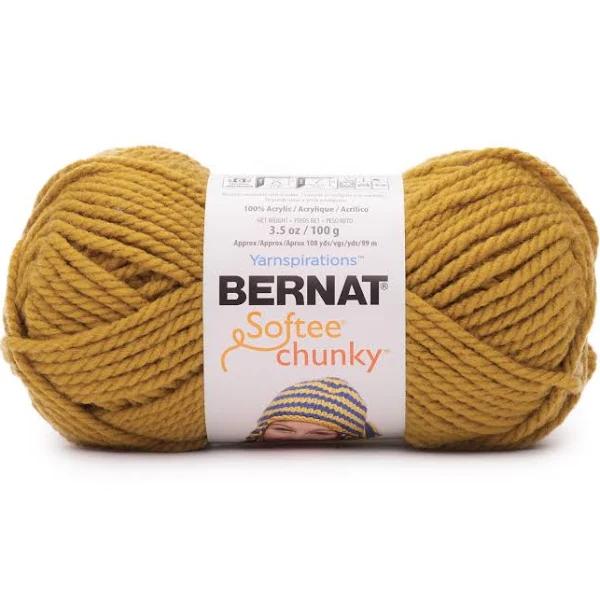 Bernat Softee Chunky Yarn - Brass 100g*