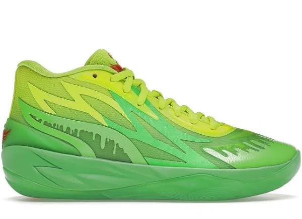 Puma Nickelodeon x MB.02 'Slime' Sneakers | Green | Men's Size 7.5