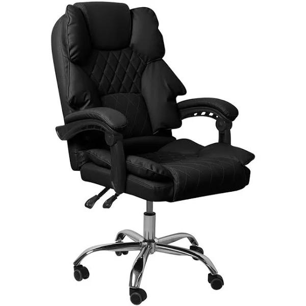 Gaming Chair Office Computer Seat Racing PU Leather Executive Recliner