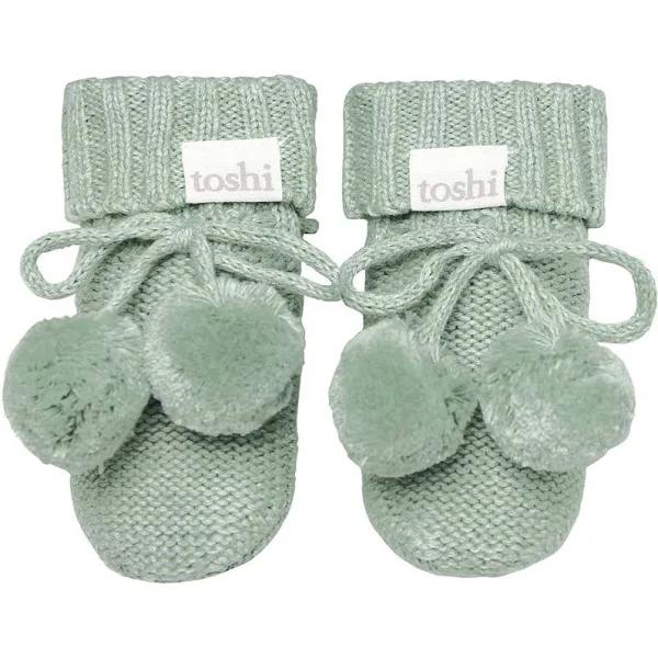 Toshi Organic Booties Marley Jade 000