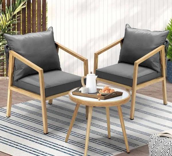 Jasmine 3 Piece Outdoor Lounge Set