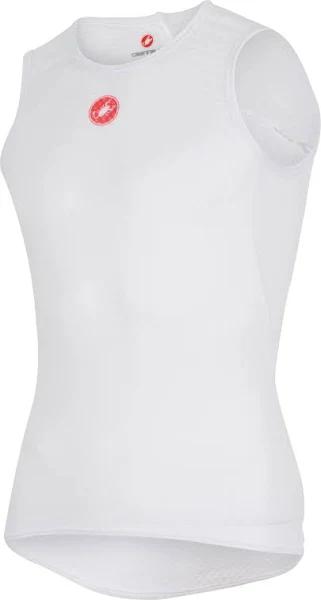 Castelli Pro Issue Sleeveless Base Layer - White