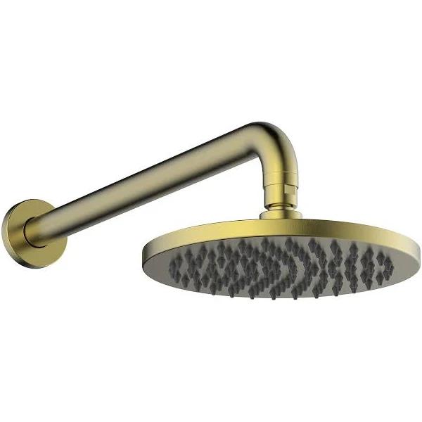 Gareth Ashton Brushed Brass Overhead Horizontal Shower