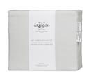 Algodon 300TC Cotton Fitted Sheet Combo Set - King Single (Silver)