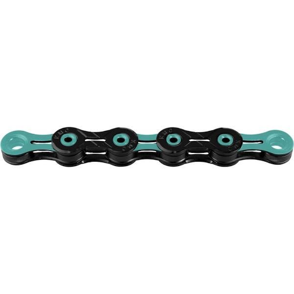 KMC DLC 11 Speed Chain - Black/Celeste