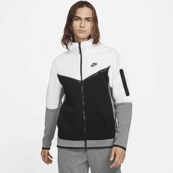 Nike Tech Fleece Full-Zip Hoodie Light Bone/Black