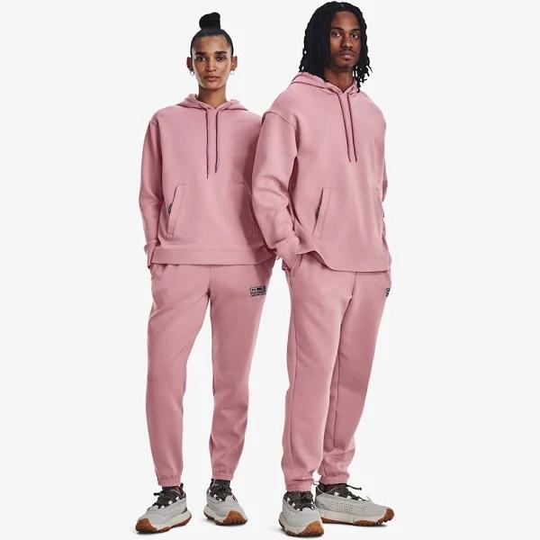 Under Armour Unisex Summit Knit Hoodie Pink XS