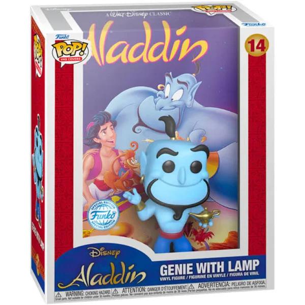 Aladdin (1992) Genie US Exclusive Pop! VHS Cover