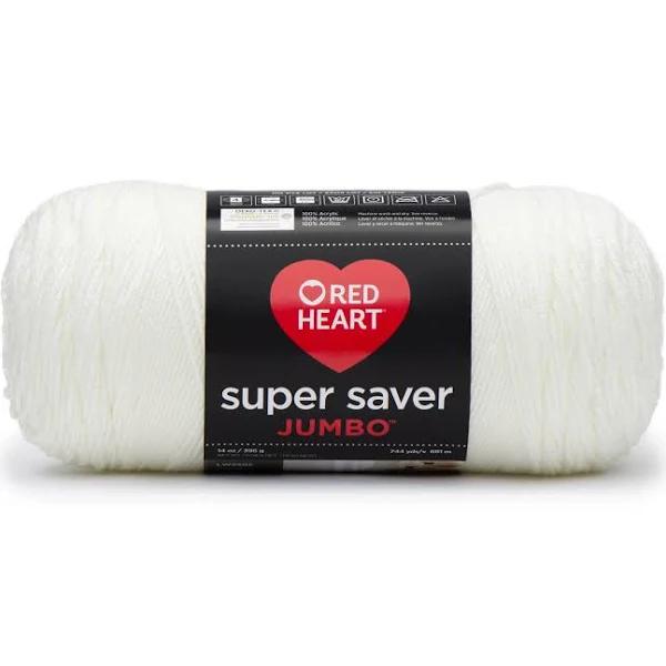 Red Heart Super Saver Yarn Soft White